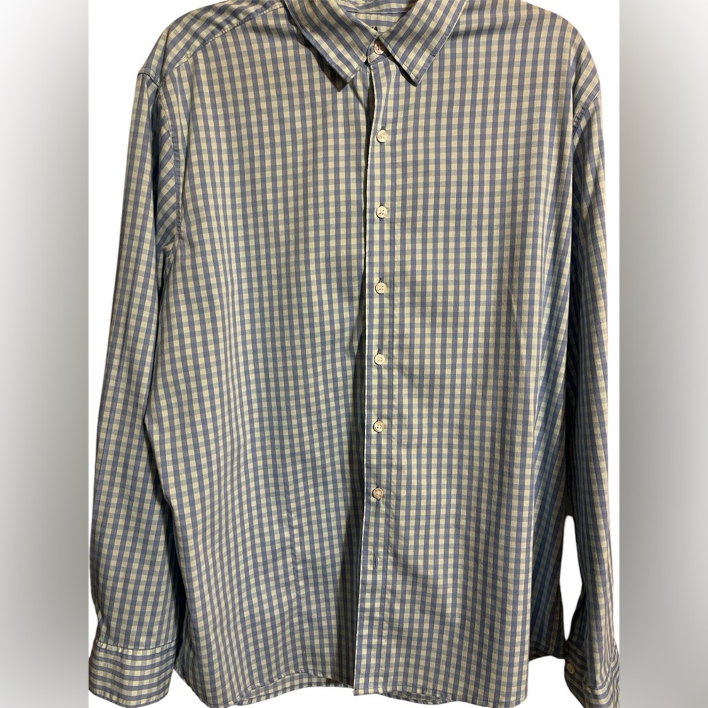 Blue Checkered Button Down